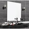 Westinghouse Fixture Wall 60W Sylvestre, Matte Black CylIndoorical Clear Glass 6115500 - alternate 8